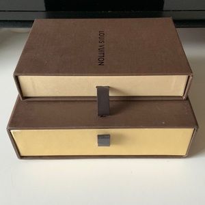 Set of 2 Louis Vuitton gift boxes